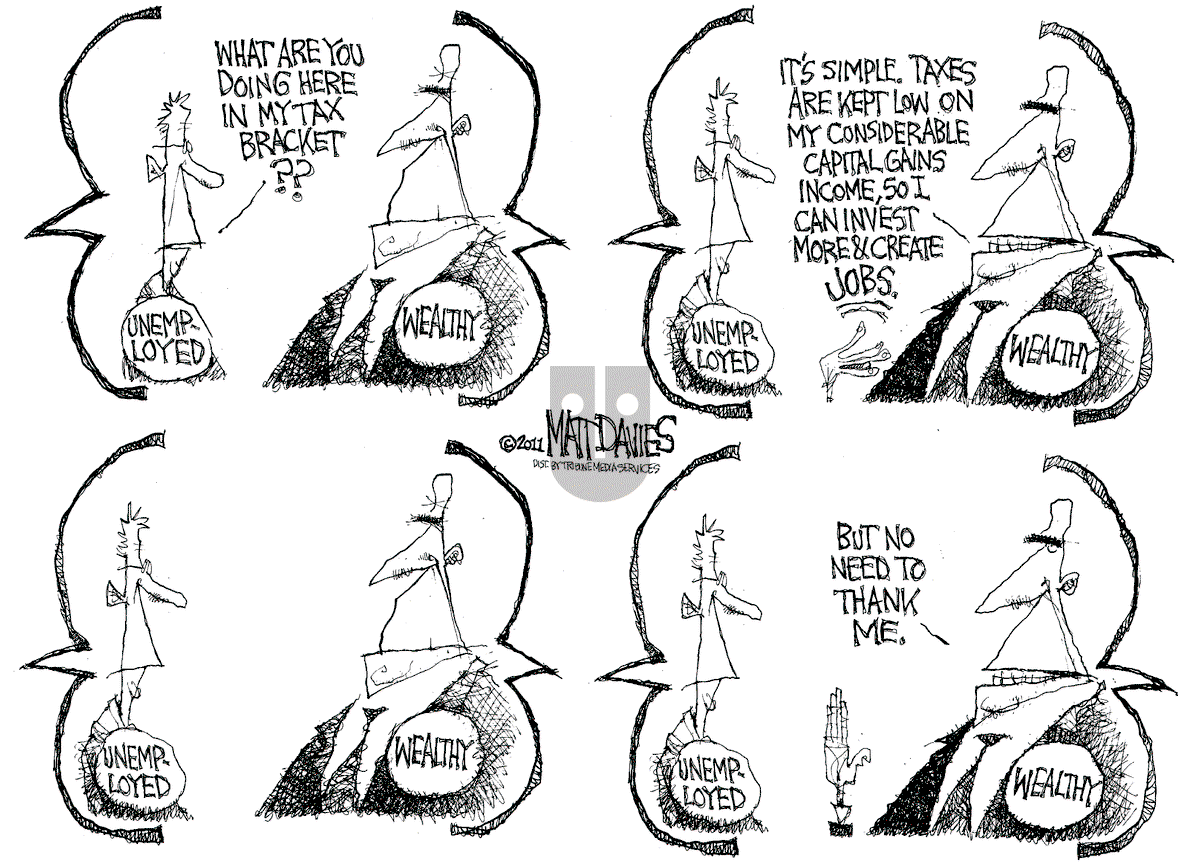 Matt Davies - Tuesday September 13, 2011 Comic Strip