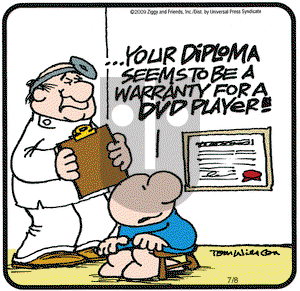 Ziggy on Wednesday July 8, 2009 Comic Strip