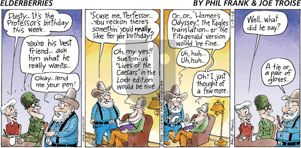 The Elderberries on Sunday February 5, 2006 Comic Strip
