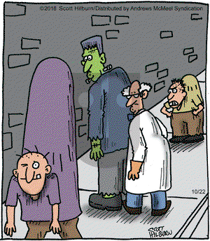 The Argyle Sweater on Monday October 22, 2018 Comic Strip