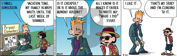 Frazz on Monday August 26, 2019 Comic Strip