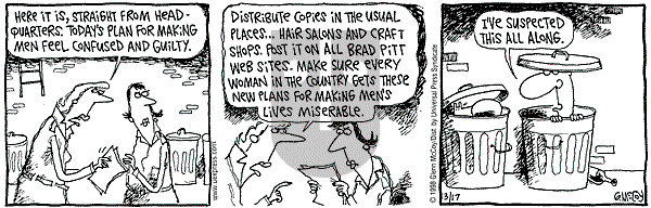 The Duplex on Tuesday March 17, 1998 Comic Strip