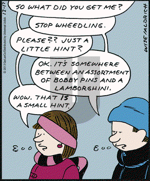 Real Life Adventures on Tuesday December 17, 2013 Comic Strip