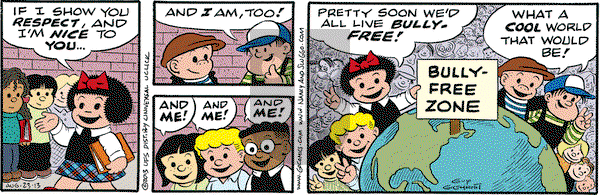 Nancy on Friday August 23, 2013 Comic Strip