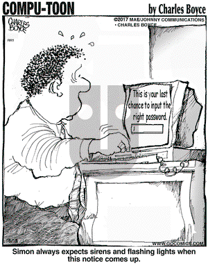 Compu-toon on Monday May 15, 2017 Comic Strip