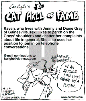 Kit 'N' Carlyle on Saturday April 22, 2000 Comic Strip