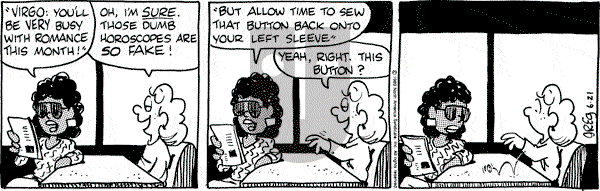 Luann on Wednesday June 21, 1989 Comic Strip