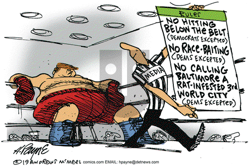 Henry Payne on Wednesday July 31, 2019 Comic Strip
