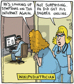 The Argyle Sweater on Saturday October 19, 2019 Comic Strip