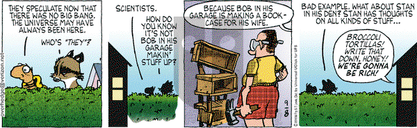Over the Hedge on Thursday September 8, 2016 Comic Strip