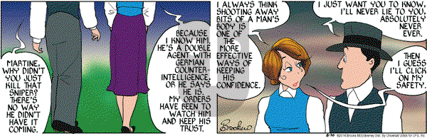 9 Chickweed Lane on Saturday August 30, 2014 Comic Strip