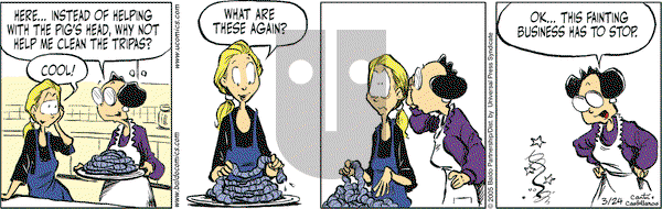 Baldo on Thursday March 24, 2005 Comic Strip