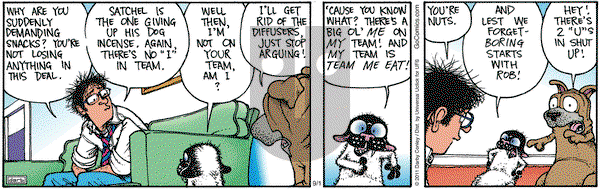 Get Fuzzy on Thursday September 1, 2011 Comic Strip