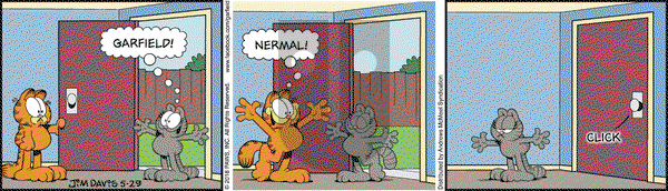 Garfield on Tuesday May 29, 2018 Comic Strip