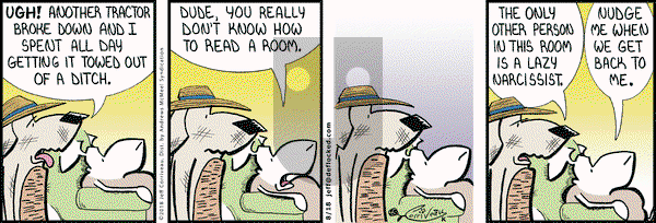 DeFlocked on Saturday August 18, 2018 Comic Strip