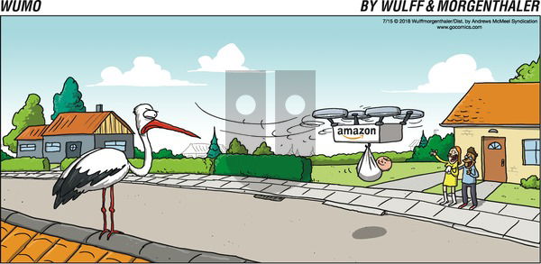 WuMo on Sunday July 15, 2018 Comic Strip