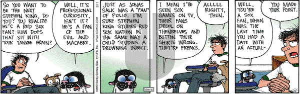 Get Fuzzy - Wednesday March 17, 2010 Comic Strip