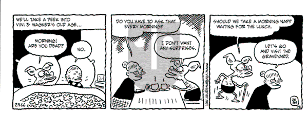 Viivi & Wagner on Tuesday December 2, 2025 Comic Strip