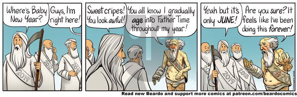 Beardo on Thursday April 24, 2025 Comic Strip