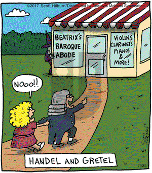 The Argyle Sweater - Saturday November 25, 2017 Comic Strip