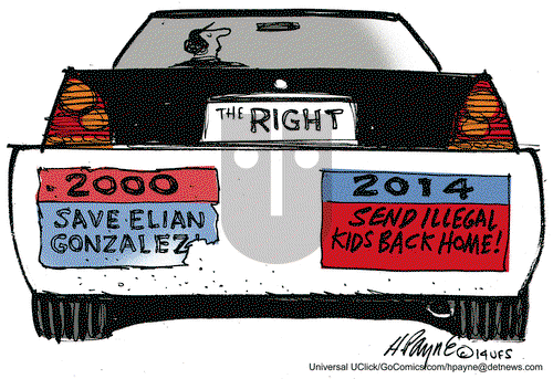 Henry Payne on Wednesday July 9, 2014 Comic Strip