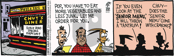 La Cucaracha on Tuesday June 22, 2010 Comic Strip