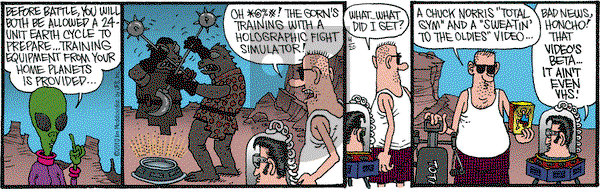 Monty on Tuesday April 20, 2010 Comic Strip
