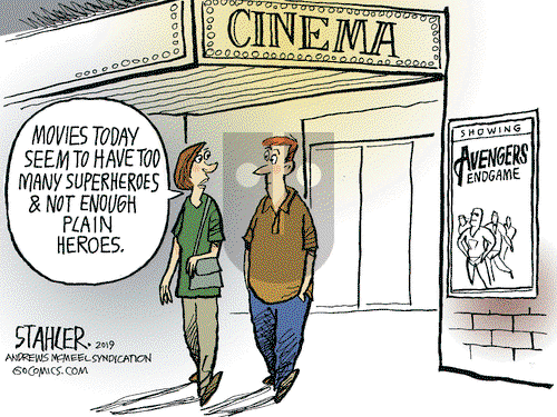 Jeff Stahler on Saturday April 27, 2019 Comic Strip