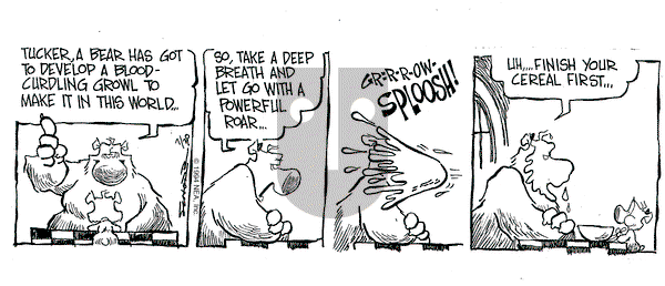 The Grizzwells on Saturday July 30, 1994 Comic Strip