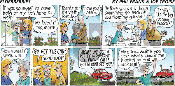 The Elderberries on Sunday September 10, 2006 Comic Strip