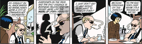 Doonesbury on Thursday December 9, 2004 Comic Strip