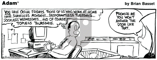 Adam@Home on Thursday June 13, 1996 Comic Strip