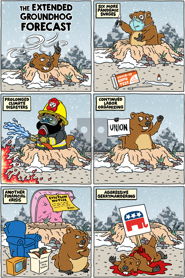 Brian McFadden on Tuesday February 1, 2022 Comic Strip