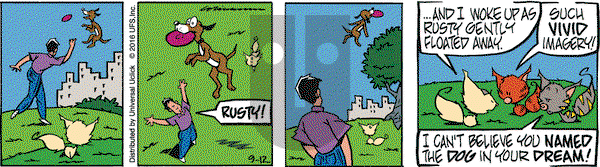 Rose is Rose - Monday September 12, 2016 Comic Strip