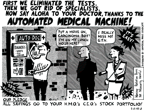 Ted Rall on Saturday July 19, 1997 Comic Strip