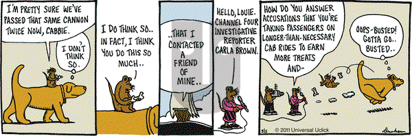 Overboard on Thursday May 5, 2011 Comic Strip