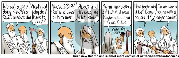 Beardo on Thursday April 3, 2025 Comic Strip