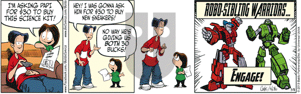 Baldo on Monday July 8, 2013 Comic Strip