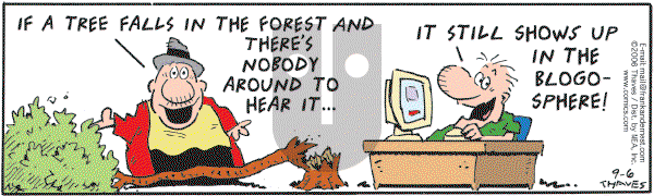 Frank and Ernest - Wednesday September 6, 2006 Comic Strip