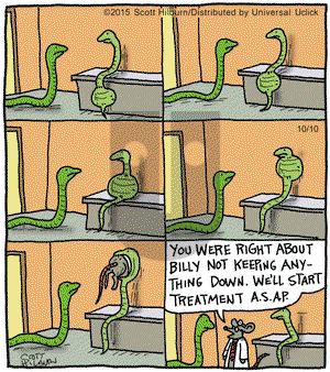 The Argyle Sweater on Saturday October 10, 2015 Comic Strip