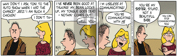 Luann on Saturday June 7, 2003 Comic Strip