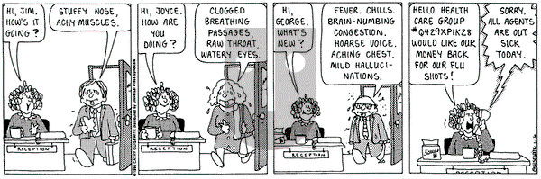 Cathy Classics on Monday January 16, 1995 Comic Strip
