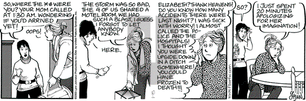 For Better or For Worse on Monday September 1, 2003 Comic Strip