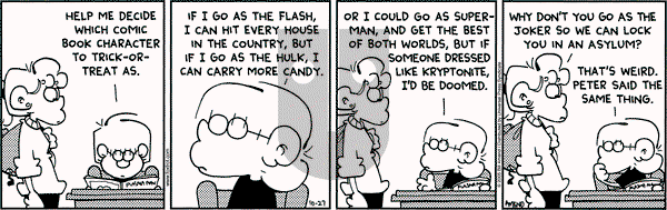 FoxTrot on Thursday October 27, 2005 Comic Strip