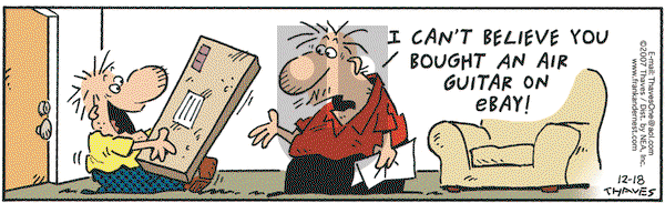 Frank and Ernest on Tuesday December 18, 2007 Comic Strip