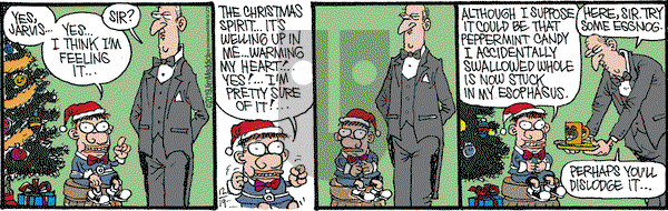 Monty on Thursday December 19, 2019 Comic Strip