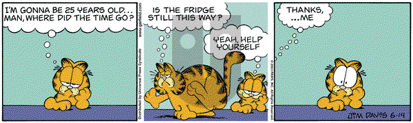 Garfield - Saturday June 14, 2003 Comic Strip