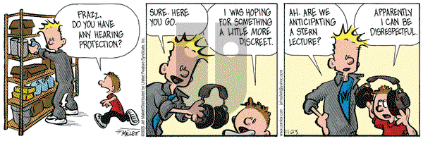 Frazz on Thursday November 23, 2006 Comic Strip