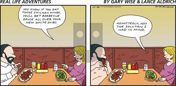 Real Life Adventures on Sunday October 30, 2016 Comic Strip