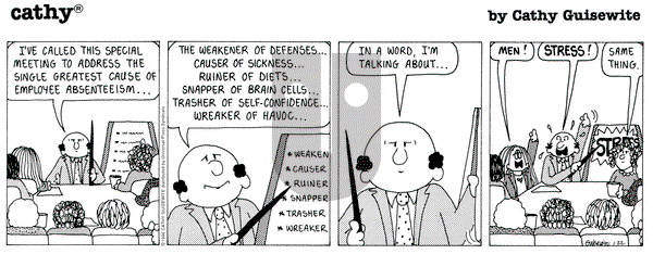 Cathy Classics on Monday January 22, 1996 Comic Strip
